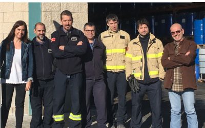 Quimser impulsa una colaboración preventiva con el Cuerpo de Bomberos