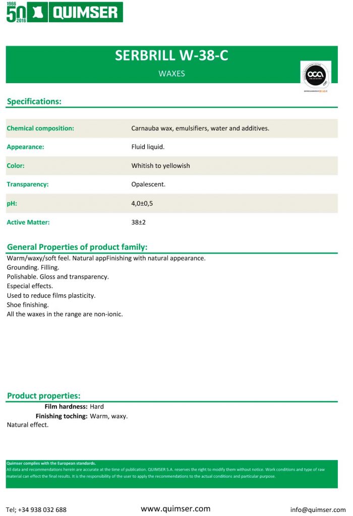 SERBRILL-W-38-C-TDS-EN