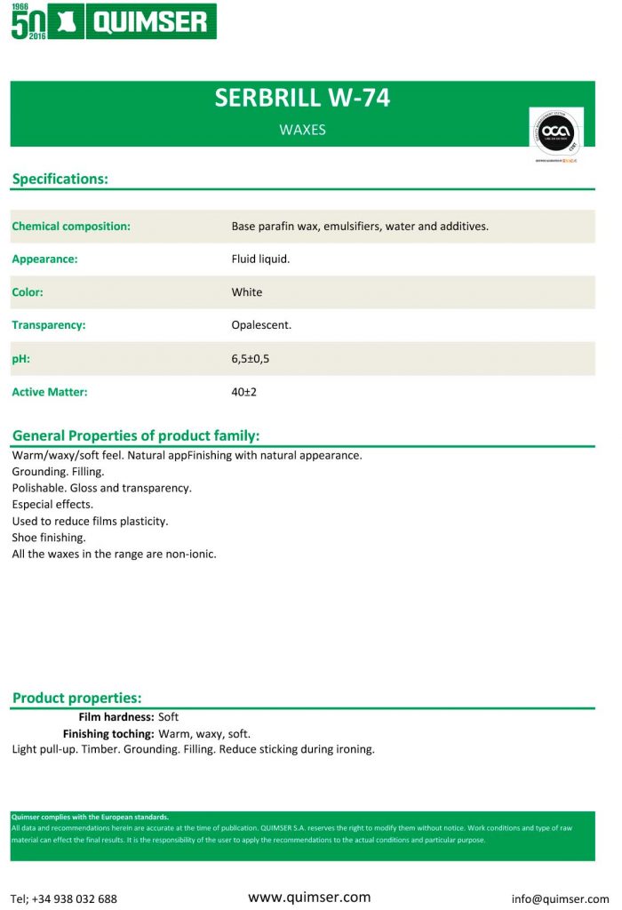 SERBRILL-W-74-TDS-EN